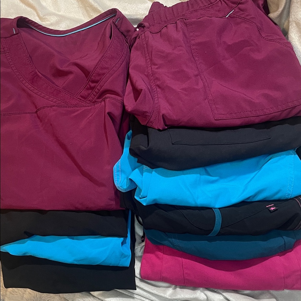 Fabletics and Scrubstar Scrub Sets Size Small